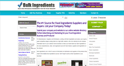 Desktop Screenshot of bulk-ingredients.com